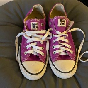SOLD Purple Converse